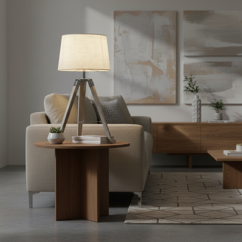 TABLE LAMP-TL700 BEIGE