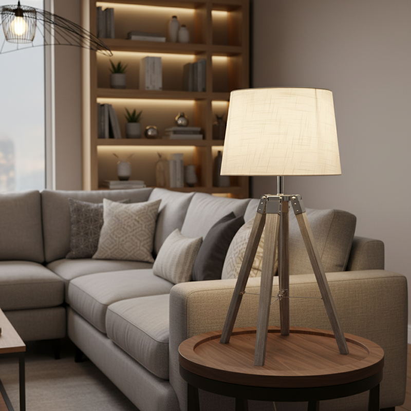 TABLE LAMP-TL700 BEIGE