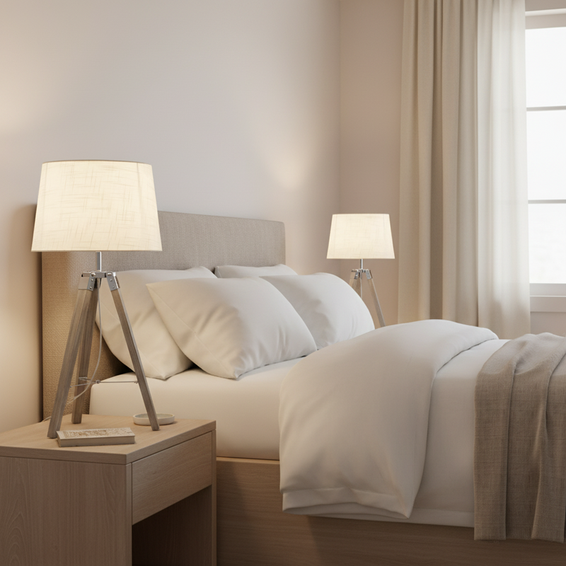 TABLE LAMP-TL700 BEIGE