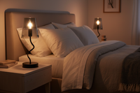 TABLE LAMP-TL823 MATT BLACK