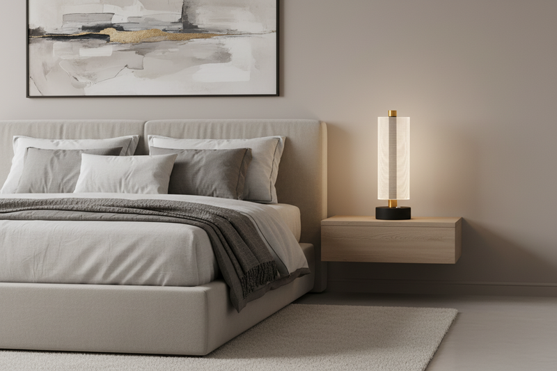 TABLE LAMP-TL844 BLACK