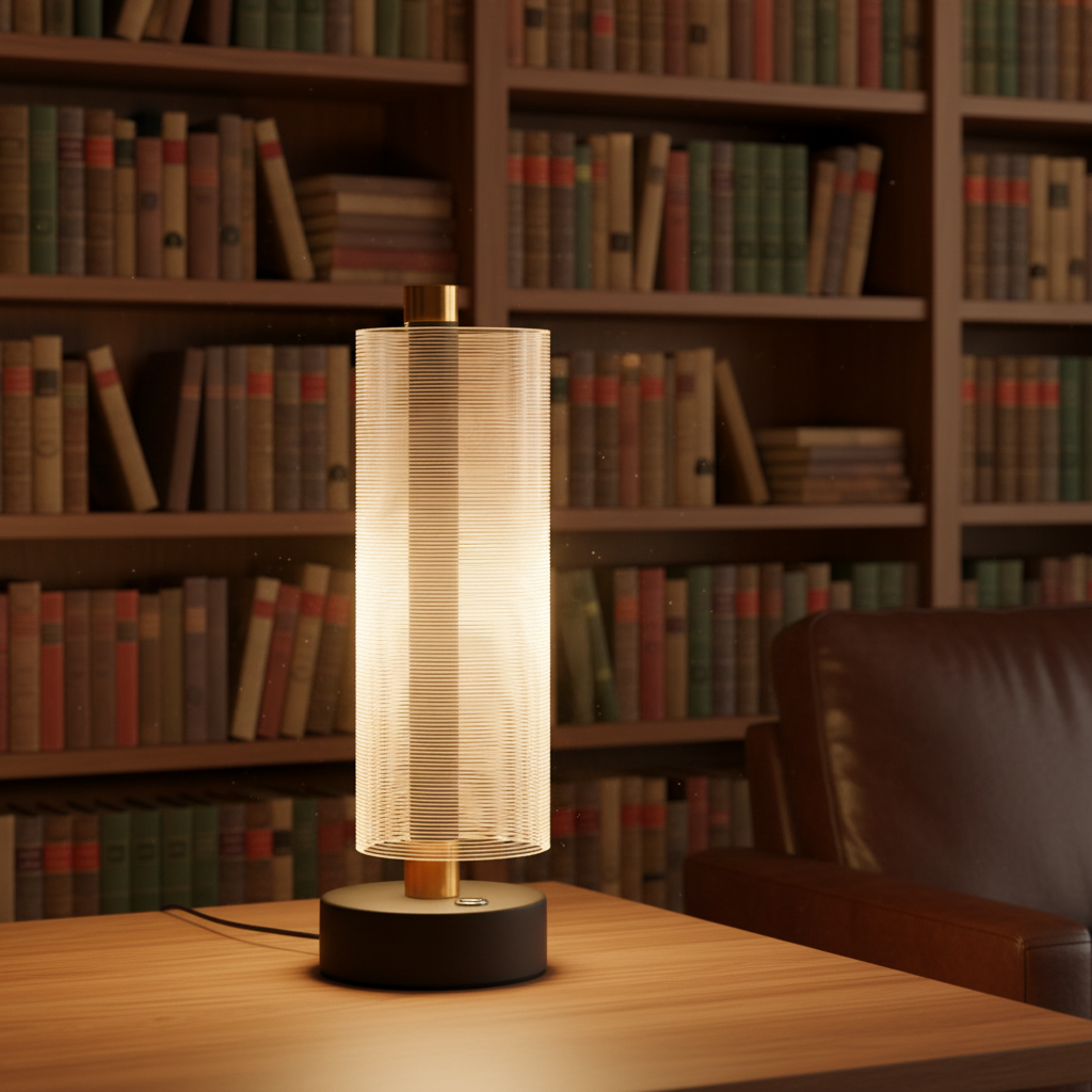 TABLE LAMP-TL844 BLACK