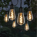 7.5M Outdoor String Lights Wire With 12 E27 Bulb Holders - Mr.Smart SA's Best Online Shopping Store