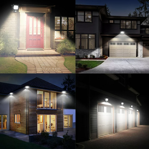 Motion Sensor Outdoor Flood Light.