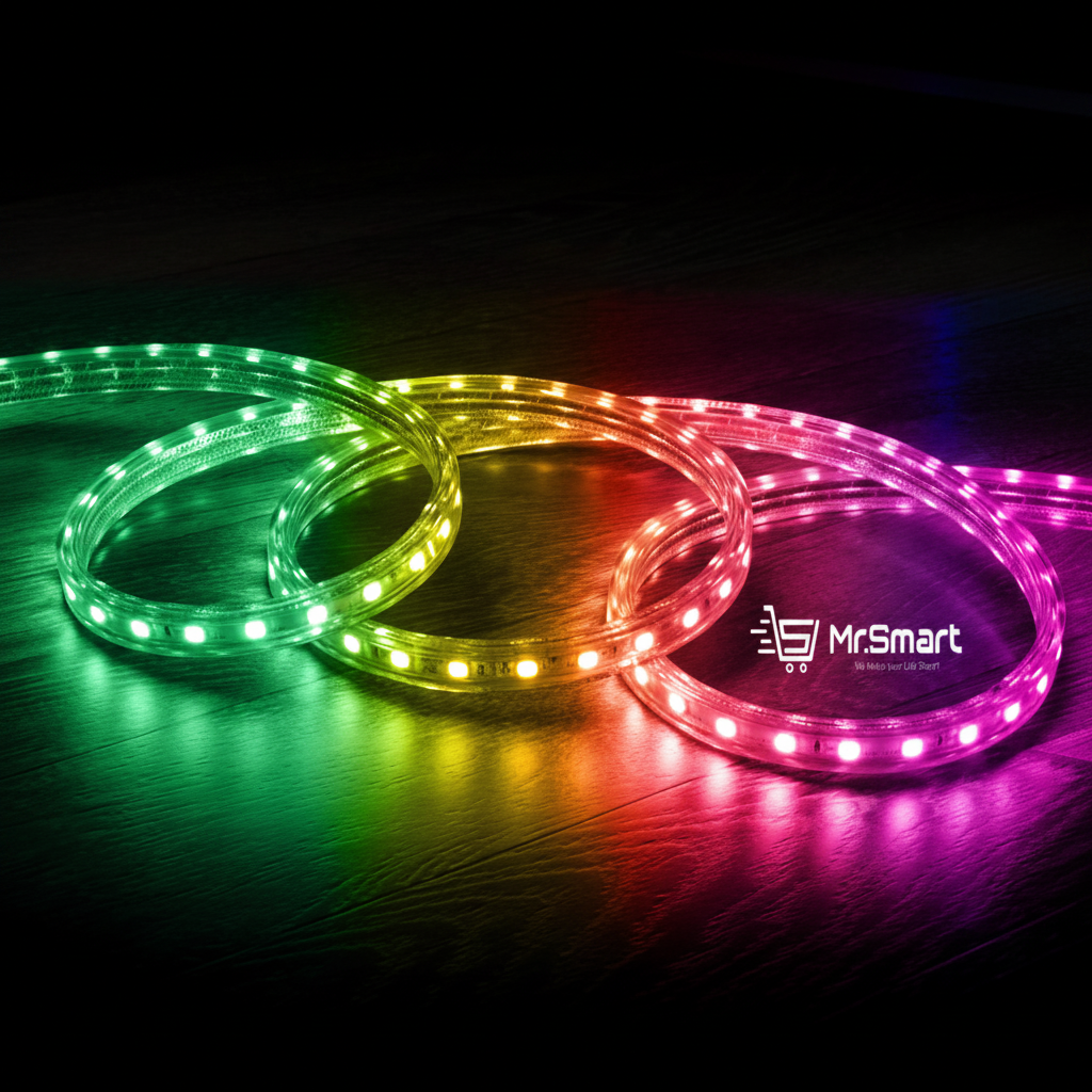 1M- LED RGB/Multicolor Strip Light 220V. - Mr.Smart SA's Best Online Shopping Store
