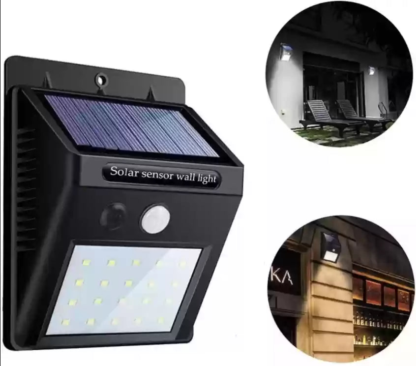 Solar Powered Motion Sensor Wall lamp/Light.