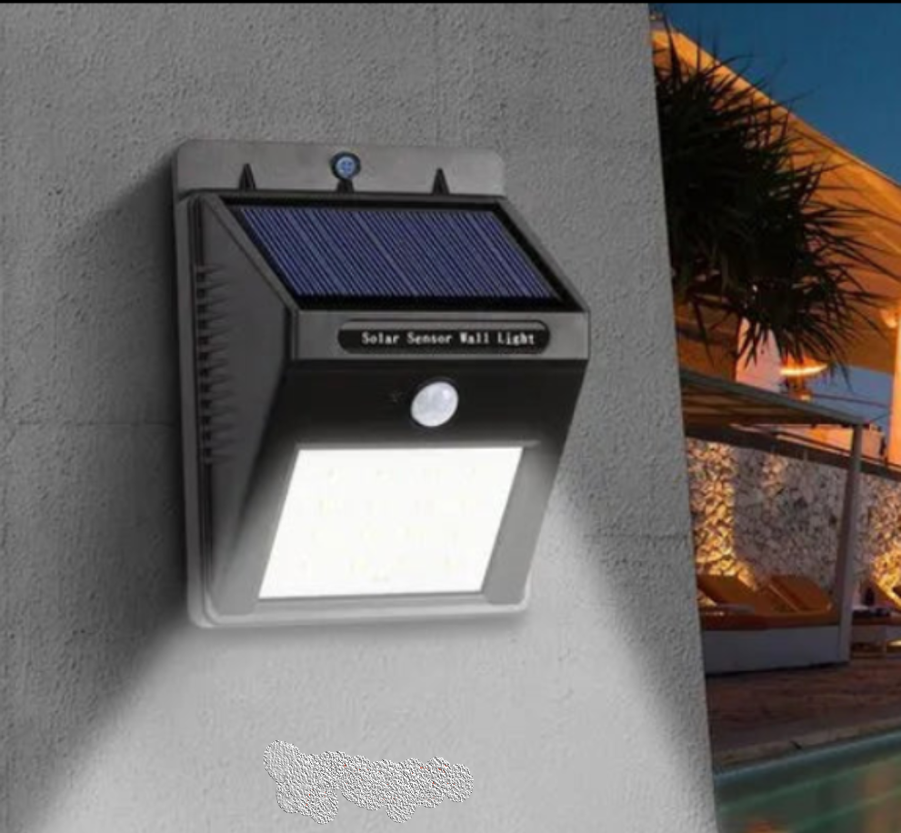 Solar Powered Motion Sensor Wall lamp/Light. Mr.Smart SA's Best Online Shopping Store.