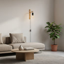 Eurolux Pockley Wall Light Black/Brown-W671