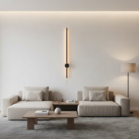 Eurolux Nevo Backlit Wall Light Black LED 15w-W674
