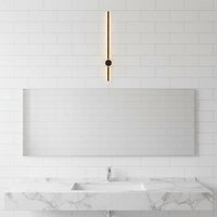 Eurolux Nevo Backlit Wall Light Black LED 15w-W674