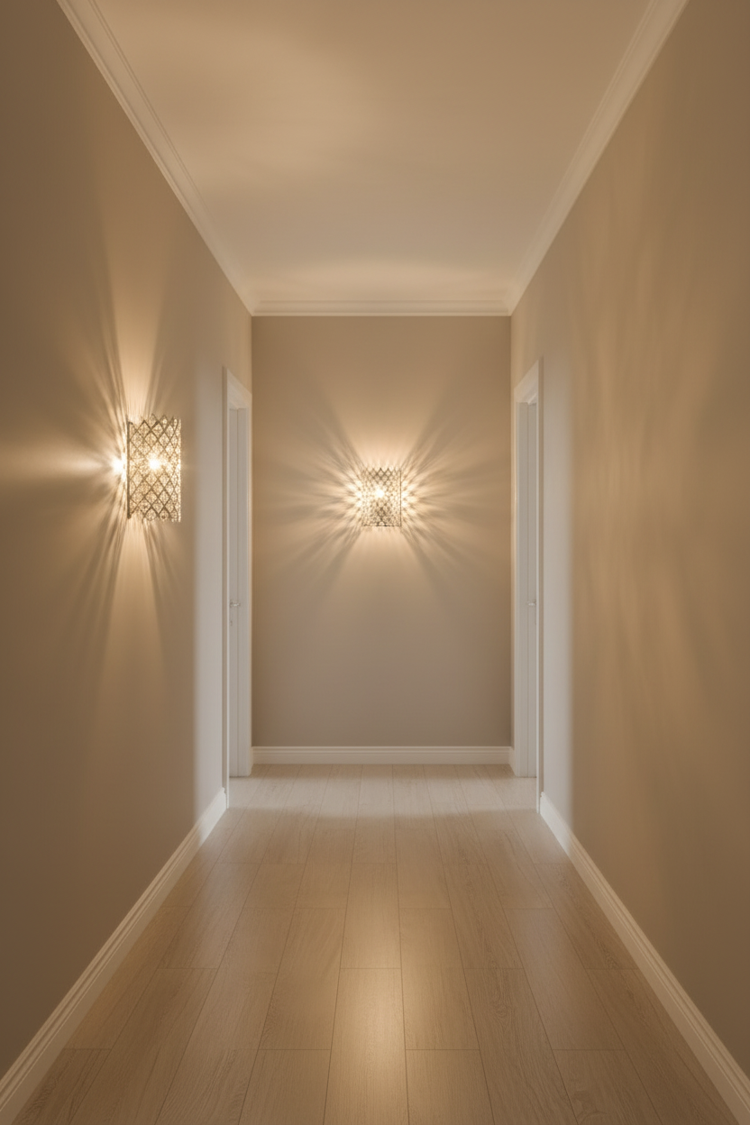 WALL LAMP-WB045/1 CHROME