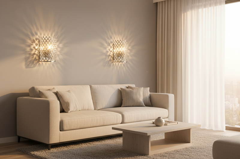 WALL LAMP-WB045/1 CHROME