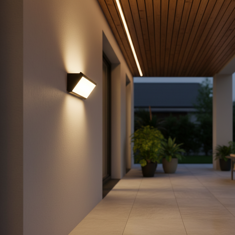 WALL LAMP-WB098 BLACK