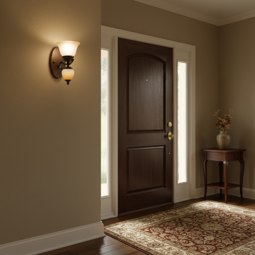 WALL LAMP-WB108/1 RUST