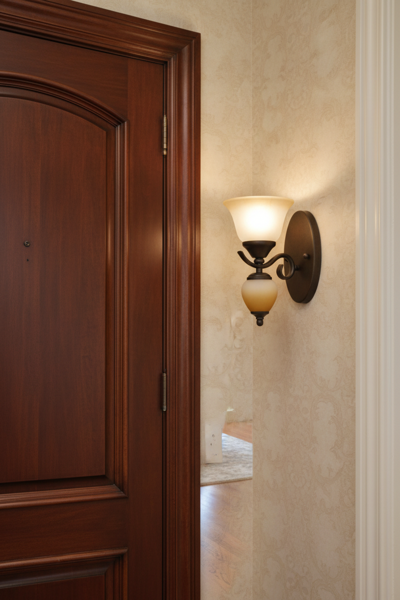 WALL LAMP-WB108/1 RUST