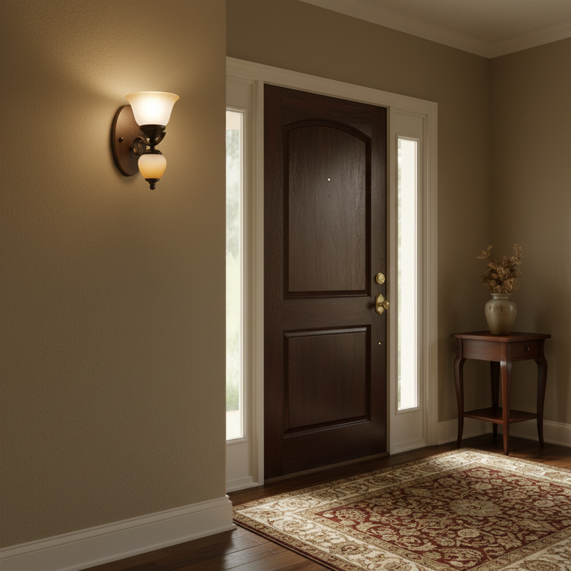 WALL LAMP-WB108/1 RUST