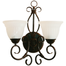 WALL LAMP-WB1470/2 OLD GOLD