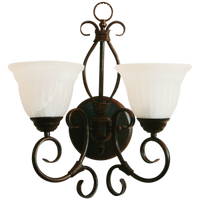 WALL LAMP-WB1470/2 OLD GOLD
