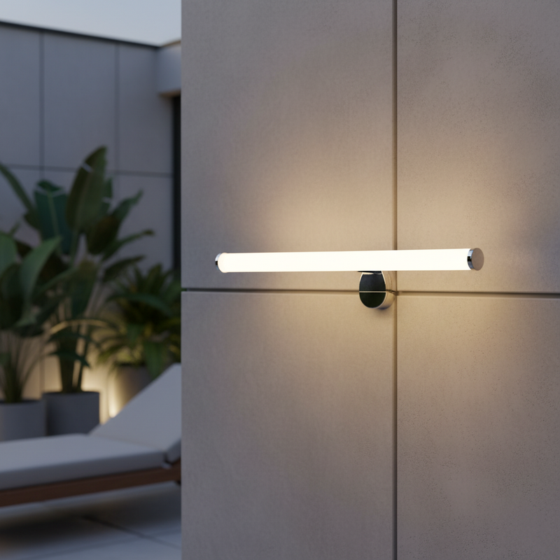 WALL LAMP-WB187 CHROME