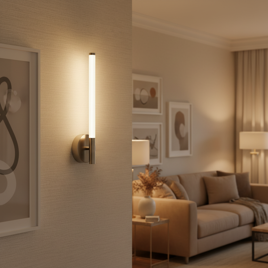 LED WALL LAMP-WB223/1 SATIN