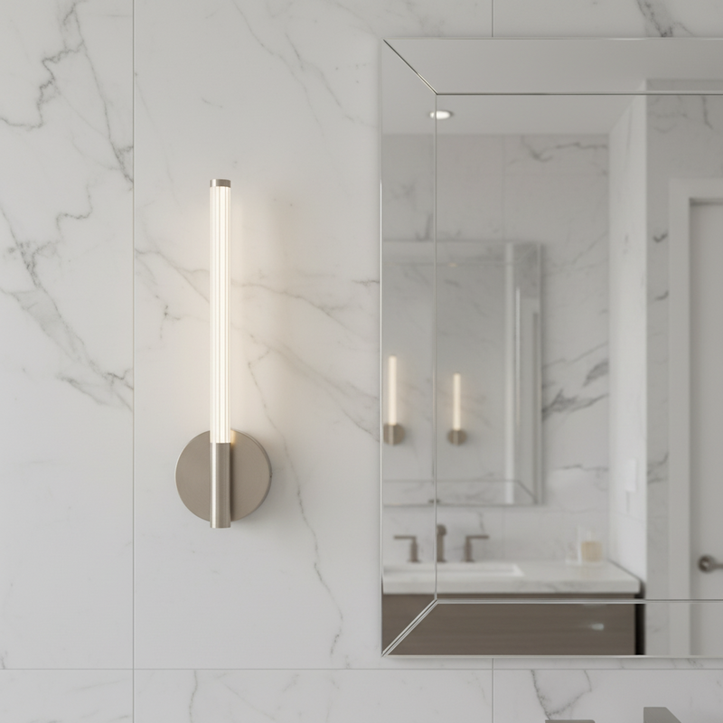 LED WALL LAMP-WB223/1 SATIN