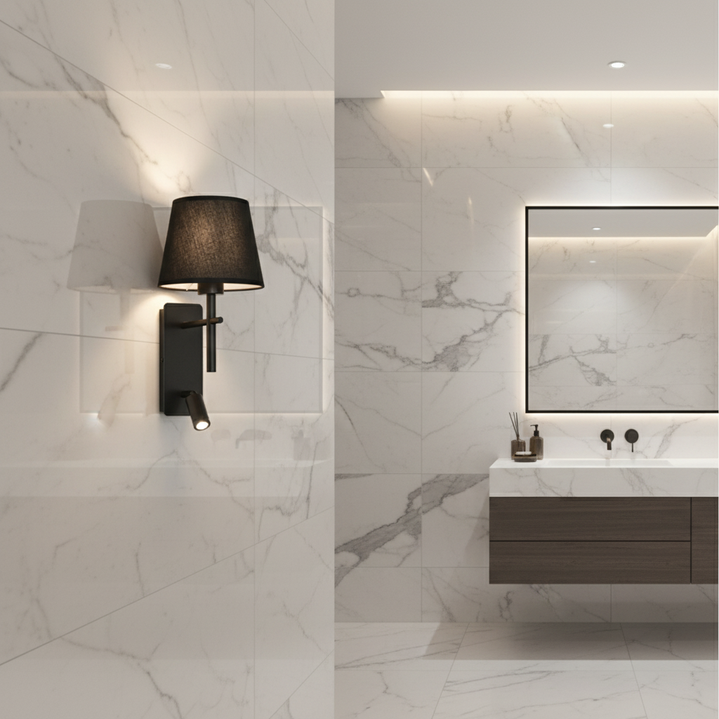 METAL WALL LAMP-WB278 BLACK