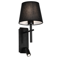 METAL WALL LAMP-WB278 BLACK