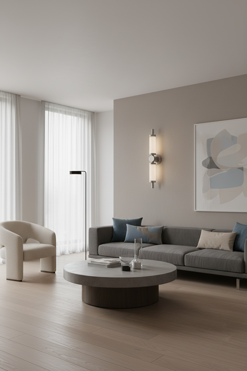 WALL LAMP-WB348 SATIN