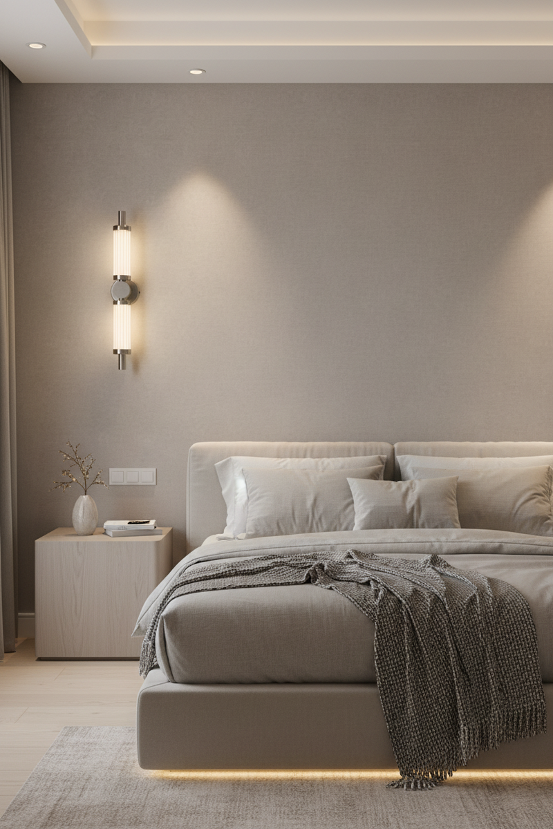 WALL LAMP-WB348 SATIN