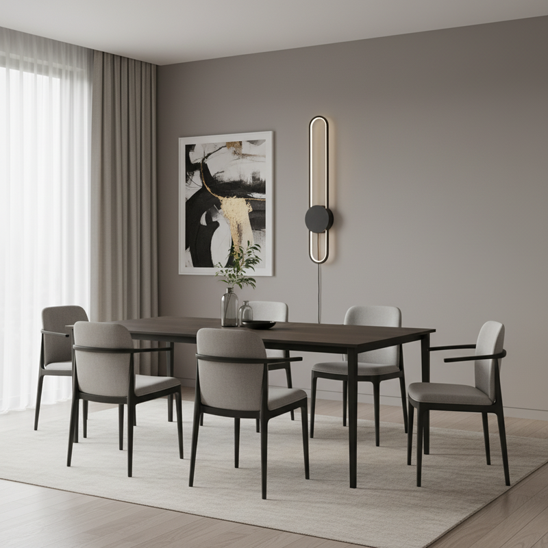 WALL LAMP-WB349 BLACK