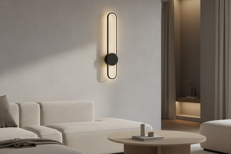 WALL LAMP-WB349 BLACK