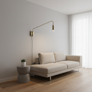 WALL LAMP-WB372 SATIN BRASS