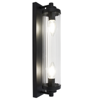 WALL LAMP-WB387/2 BLACK