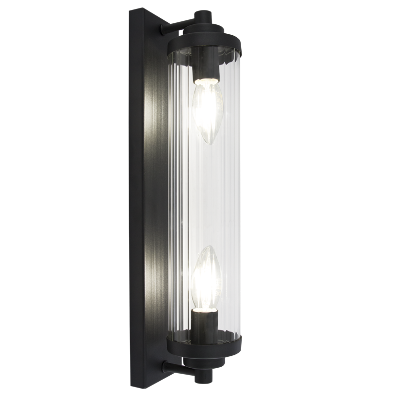 WALL LAMP-WB387/2 BLACK