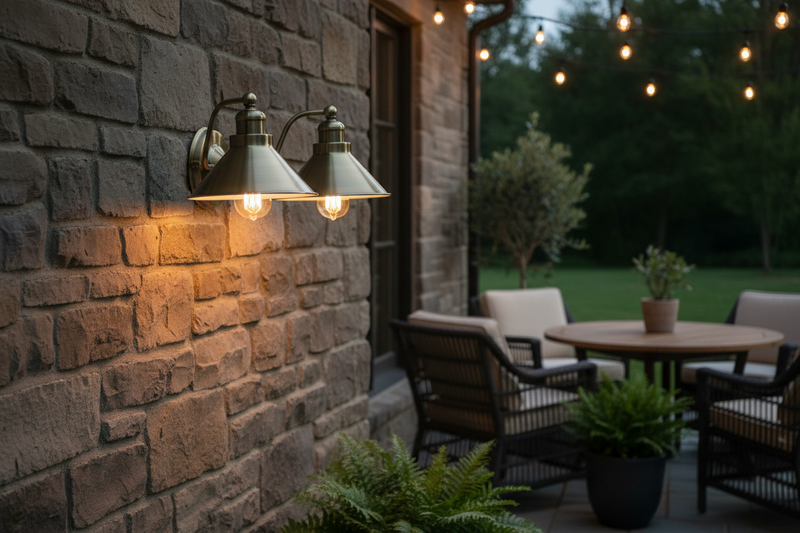 WALL LAMP-WB397/2 ANTIQUE