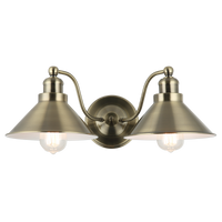 WALL LAMP-WB397/2 ANTIQUE