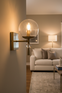 WALL LAMP-WB398/1 ANTIQUE