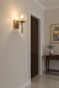 WALL LAMP-WB398/1 ANTIQUE