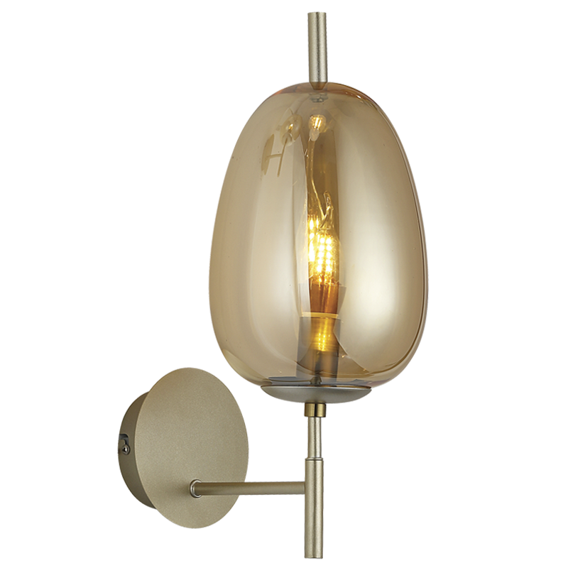 WALL LAMP-WB409/1 AMBER