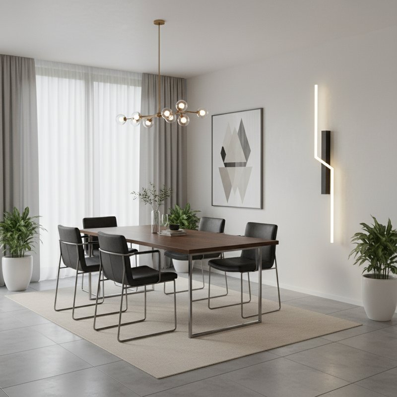 WALL LIGHT-WB410 BLACK/WHITE