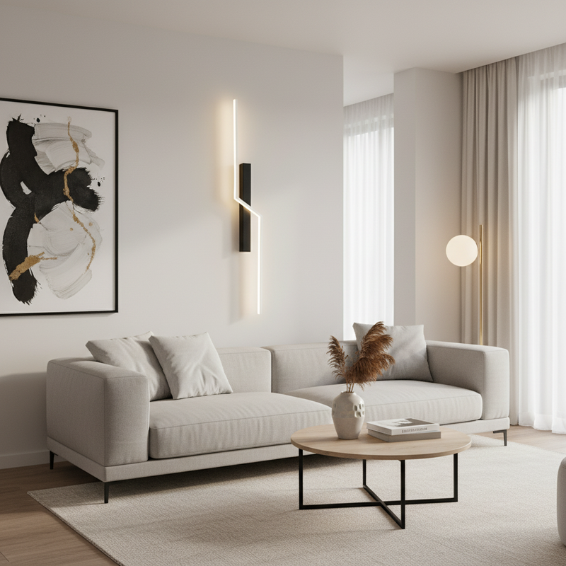 WALL LIGHT-WB410 BLACK/WHITE