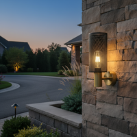 WALL LIGHT-WB415/1 BK/GD