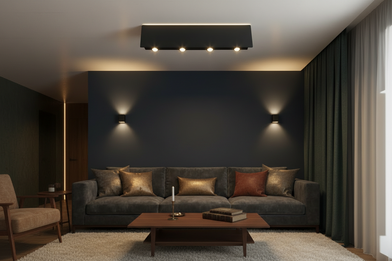 WALL LAMP-WB495 BK CCT