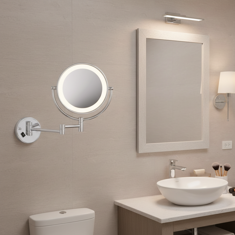 WALL LAMP-WB800 CHROME
