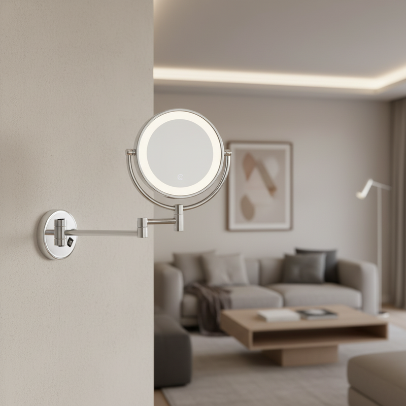 WALL LAMP-WB800 CHROME