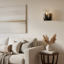 WALL LAMP-WB804/1 BLACK GOLD
