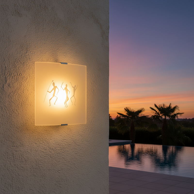 WALL LAMP-WB9003 GLASS