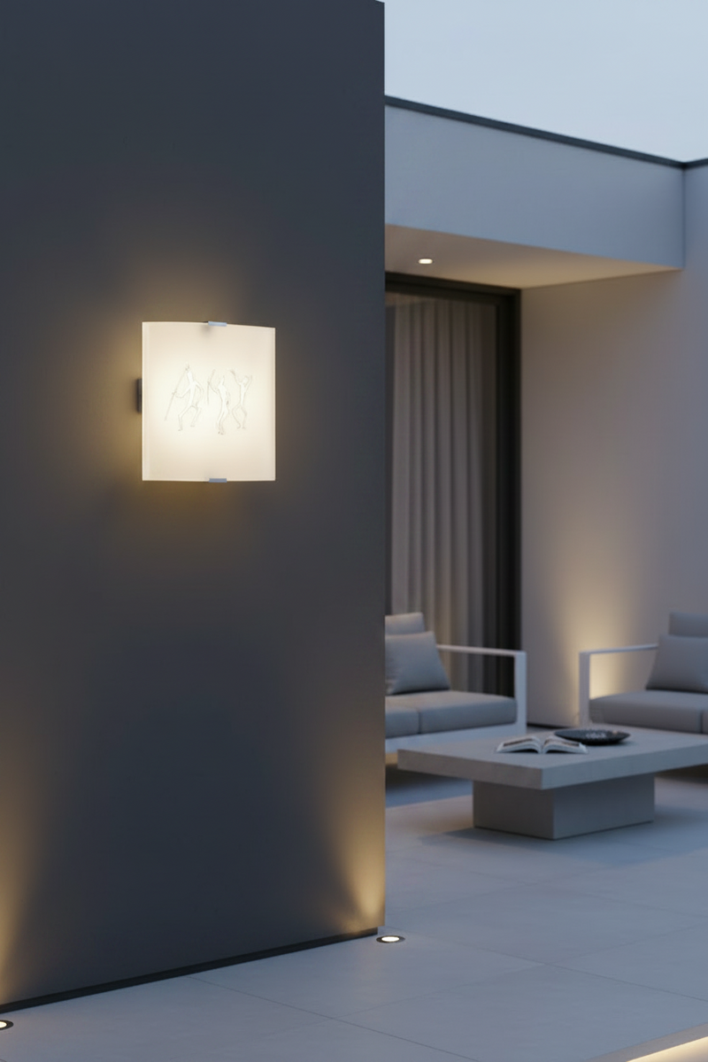 WALL LAMP-WB9003 GLASS