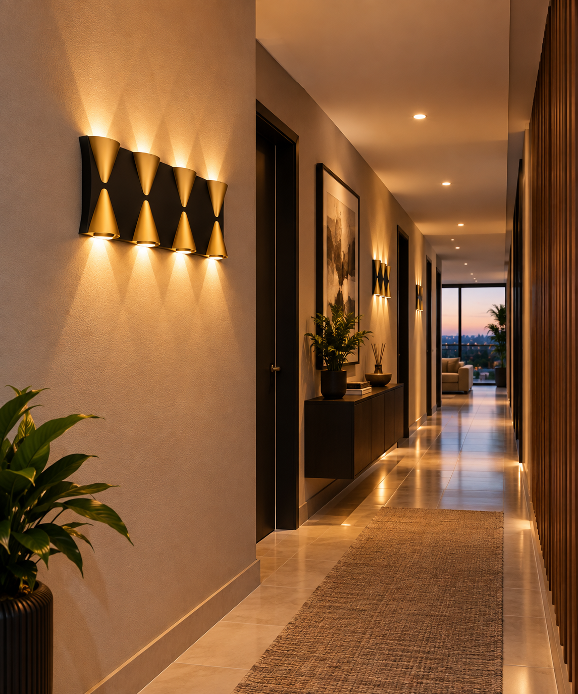 WL8314/4 Up and Down Facing Wall Lamp-IP54-3000K-(2 Years Warranty)-Hallway/Passage-Mr Smart Lighting Company.