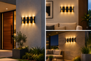 WL8314/4 Up and Down Facing Wall Lamp-IP54-3000K-(2 Years Warranty)-Variety of mounting places-Mr Smart Lighting Company.